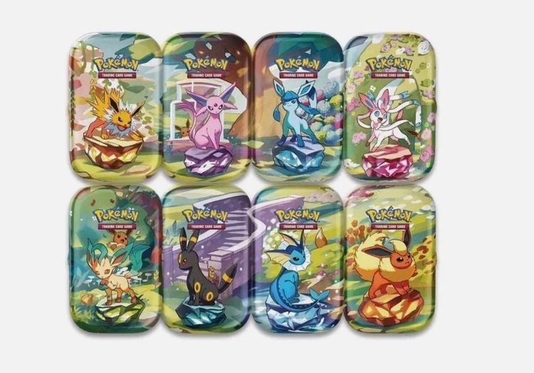 Pokémon Prismatic Evolutions Mini Tin